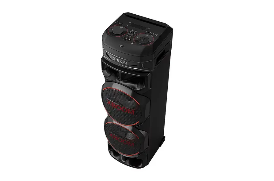 Screenshot 2025-08-18 at 21-08-10 Torre de sonido LG XBOOM RNC9 Doble Woofer Potenciador de bajos Karaoke Star DJ App y DJ Pad Super Bass Boost Multi Bluetooth LG Panama.webp