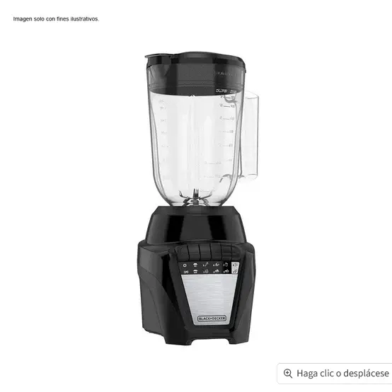 LICUADORA 700W 8V PLASTICO BD 